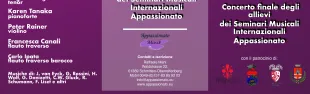 Il Maestro Raffaele Mani presenta la XV edizione dei Seminari musicali internazionali Appassionato, dal 23 al 31 marzo 2024