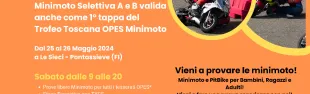 Trofeo interregionale OPES minimoto 2024. Pontassieve 25-26 maggio 2024