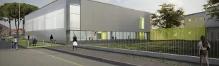 Pontassieve, luglio 2024: nuova palestra alla scuola primaria Calvino. Aperto il cantiere
