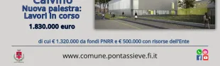 Palestra Calvino : lavori in corso