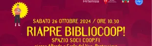 Il 26 ottobre riapre Bibliocoop allo spazio soci del supermercato COOP di Piazza Del Vivo a Pontassieve