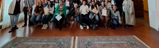 Un gruppo di studenti dell’isola greca di Chios ospiti dei coetanei dell’Istituto Balducci di Pontassieve