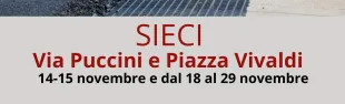 Lavori Via puccini e piazza vivaldi