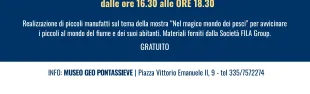 Pontassieve, laboratori per bambini con Massimo Gigli al Museo Geo