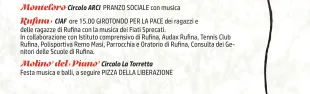 Pontassieve. Cerimonia per il 80 anniversario della Liberazione