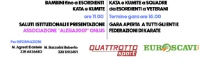 Primo Trofeo Karate Valdisieve. Pontassieve, 4 maggio 2025