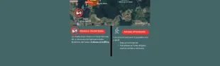 Via del Sasso. Chiusura al transito veicolare
