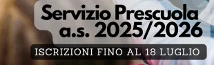 Apertura iscrizioni servizio prescuola a.s. 2025/2026