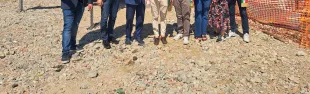 Giani inaugura il cantiere della Casa della Comunità “Borgo Verde” di Pontassieve. 16 luglio 2025