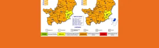 Codice arancio per rischio idrogeologico e temporali forti per giovedì 28 a venerdì 29 agosto 2025