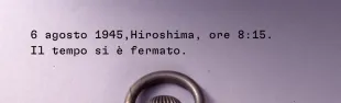 Ottantesimo anniversario dei bombardamenti atomici su Hiroshima e Nagasaki