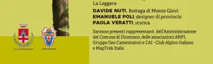 Presentazione della mappa dl Parco culturale di Monte Giovi. Pontassieve, 21/09/2025