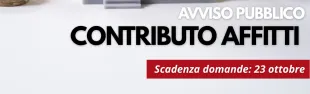 Contributo affitti 2025