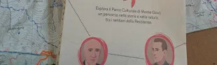 Mappa del Parco Culturale della Memoria di Monte Giovi