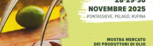 Locandina SI.EVO il Festival dell'Olio che unisce la Valdisieve. Pontassieve 28-30 novembre 2025