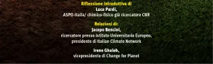 COP30: troppo poco e pur qualcosa. Pontassieve 24/02/2026
