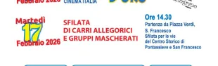 Pontassieve, Il Carnevale dei ragazzi 2026