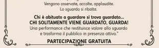 Lo SpettAttore. Pontassieve 3 e 6 giugno 2026
