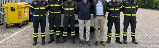 Vigili del fuoco: saluto al Comandante Ing. Luigi Gentiluomo presso il distaccamento dei Vigili del Fuoco di Pontassieve. 12/05/2026