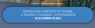 Fibrosi cistica, a Pontassieve il Palazzo comunale si colora di blu