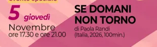 Se domani non torno. Pontassieve 05/11/2026