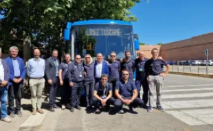 Entrano in servizio nuovi bus extraurbani. Pontassieve 17 giugno 2024