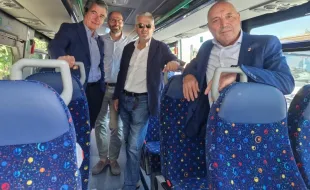 Entrano in servizio nuovi bus extraurbani. Pontassieve 17 giugno 2024
