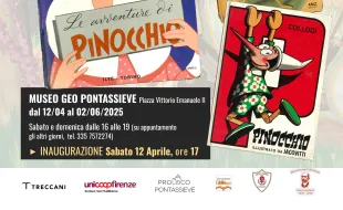 Geo e Pinocchio in giro per il mondo. Pontassieve, dal 12 aprile al 2 giugno 2025