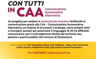 Pontassieve parla con tutti: arriva la CAA nei luoghi della vita quotidiana