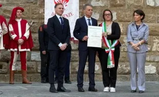 2 giugno 2025: conferimento dell'onoreficienza di Cavaliere al Merito della Repubblica Italiana a Fabrizio Polverini. 