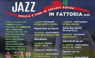 Jazz in Fattoria dal 4 luglio al 5 settembre 2025 in Valdisieve