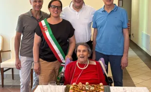 100 candeline per Franca Tonini. Pontassieve 14 luglio 2025