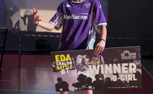 Chiara Ceseri si conferma campionessa Italiana di Breakdance nella categoria 16/18 anni