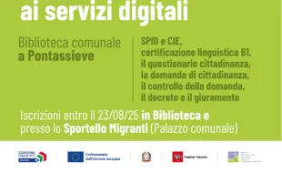 La Biblioteca va in campagna. Accesso ai servizi digitali. 3 settembre 2025