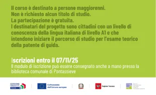 Demos-Teche Corso si lingua italiana a per la patente