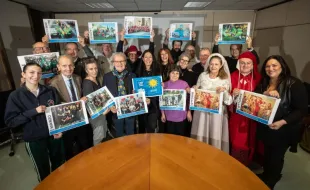 Anche uno scatto del Corteo Storico all’interno del calendario 2026 del quotidiano “La Nazione”