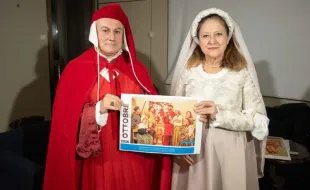 Anche uno scatto del Corteo Storico all’interno del calendario 2026 del quotidiano “La Nazione”