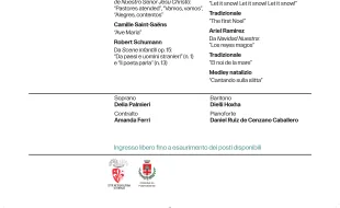 A Sieci il Coro del Maggio Musicale Fiorentino. Pontassieve 21/12/2025