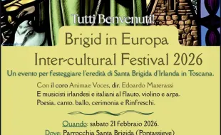Brigid in Europa. Pontassieve 21 marzo 2026