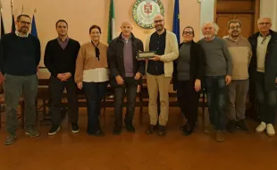 Donazione di una “pietra paesina” al Comune di Pontassieve. 3 marzo 2026