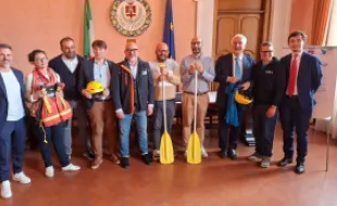 Fiume Sieve. Siglata la convenzione tra Consorzio di Bonifica Medio Valdarno e Unione dei Comuni Valdarno e Valdisieve