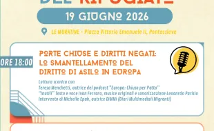 Giornata Mondiale del Rifugiato. Pontassieve, 19 giugno 2026