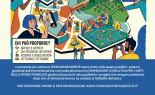 Pontassieve Arte nello spazio pubblico. Avviso con scadenze 2027