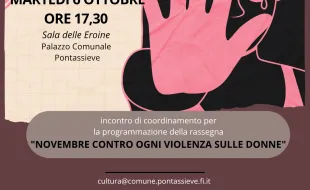Giornata internazionale contro la violenza sulle donne. Riunione 06/10/2026