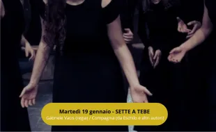19 gennaio 2027. Pontassieve, Sette a Tebe per la regia di Gabriele Vaci