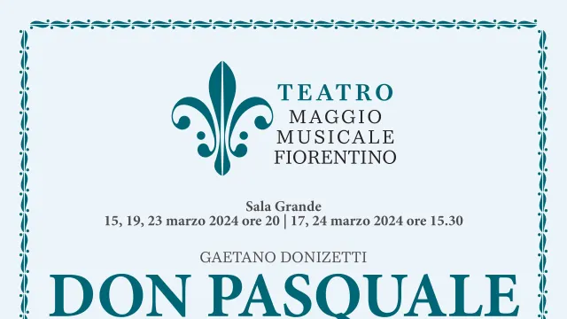 Don Pasquale di Donizetti. Martedì 12 marzo 2024
