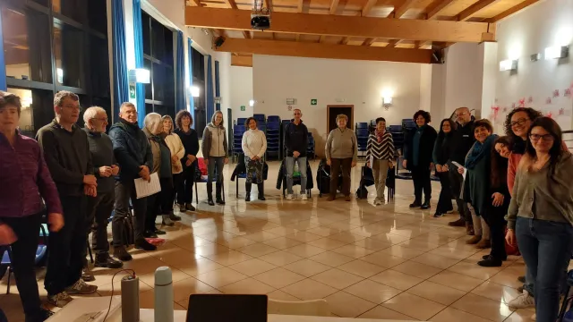 Coro AltroCanto, Pontassieve. Foto tratta da pagina FB Coro AltroCanto