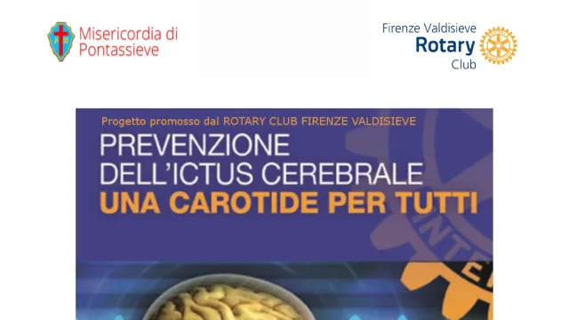 Prevenzione ictus cerebrale. Pontassieve 11 maggio 2024