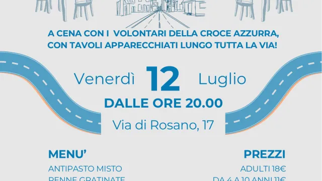 Azzurra in strada. Pontassieve 12 luglio 2024