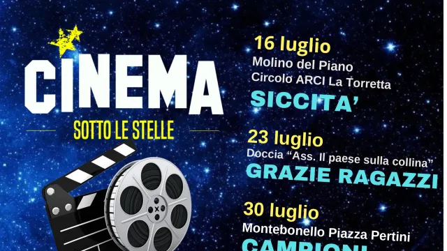 Cinema sotto le stelle, Pontassieve 2024